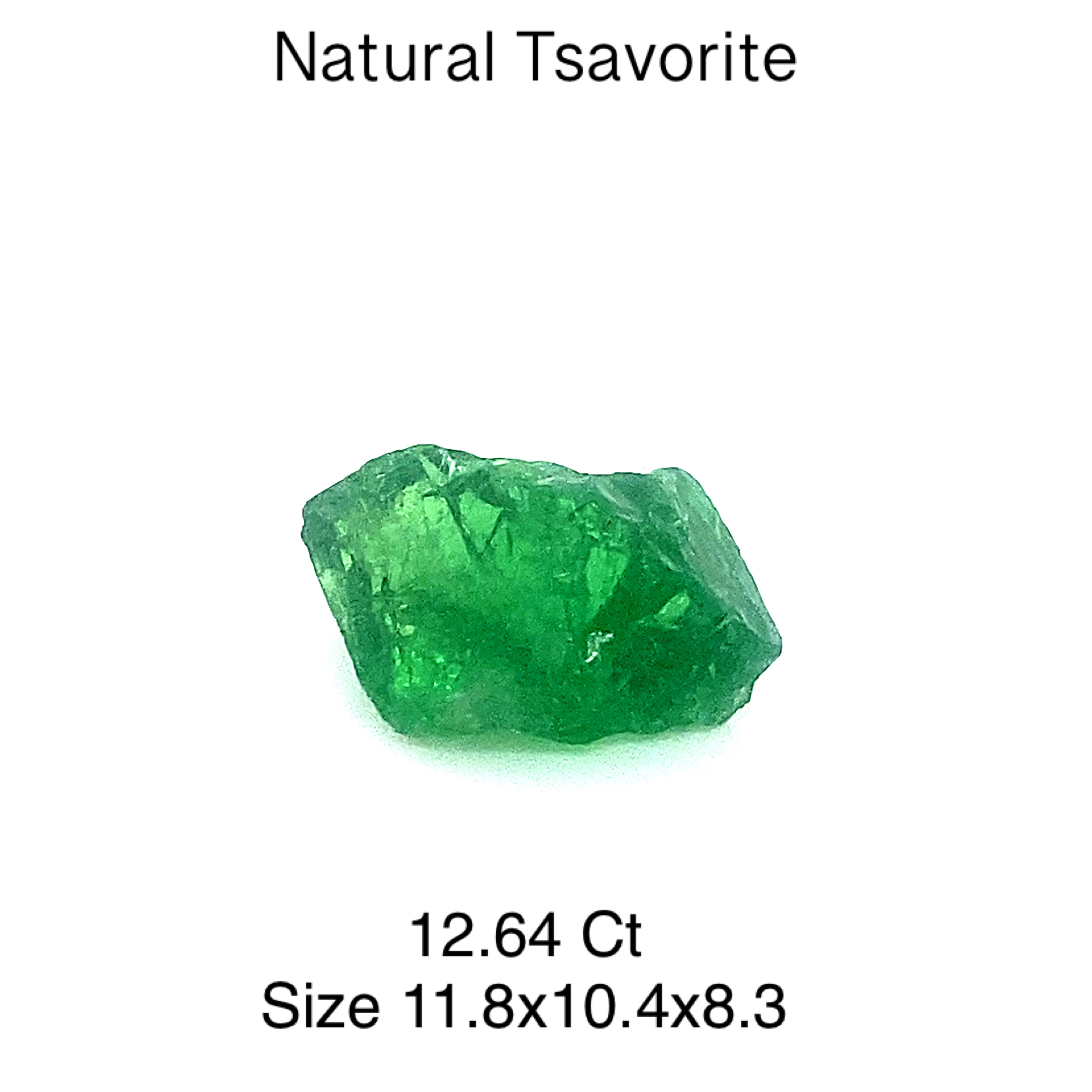 Natural Tsavorite Garnet Rough TS09